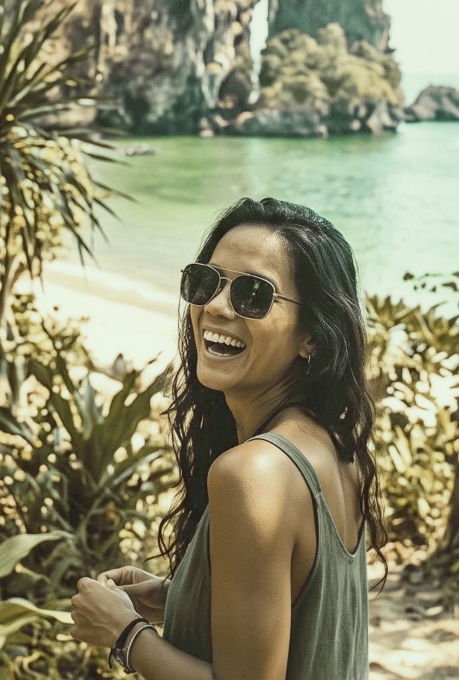 The same photo graded with CITRON BAY